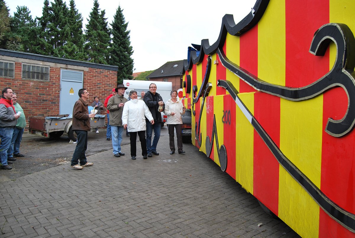 Taufe-Karnevalswagen